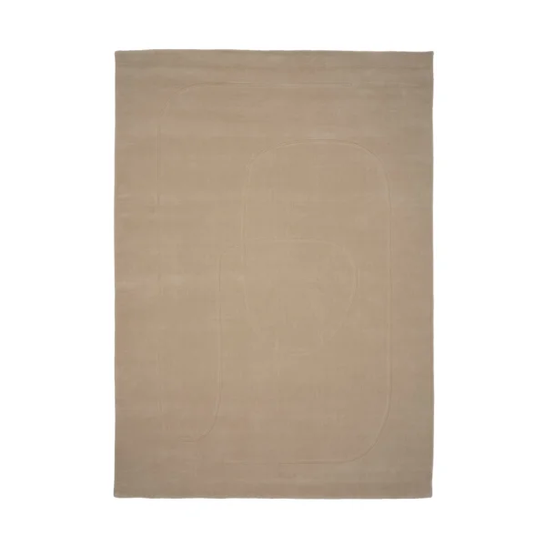 Linie Design Tapis Cursive Expanse Beige, 250x350 cm