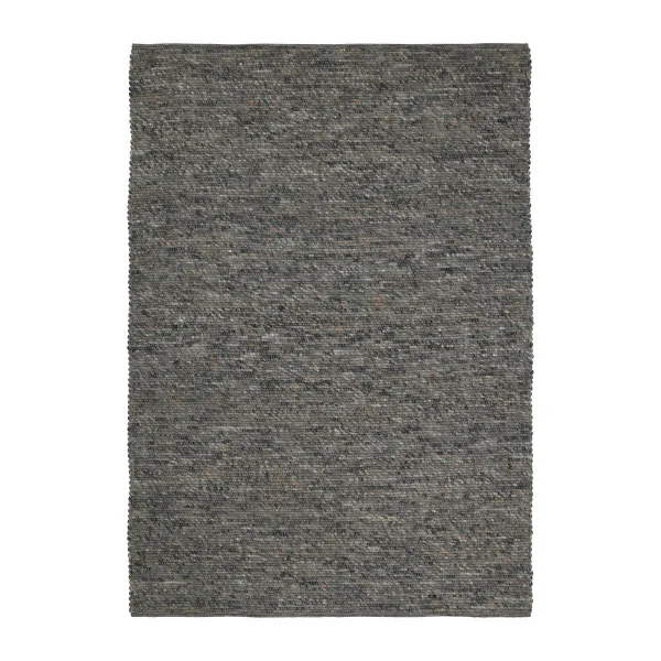 Linie Design Tapis en laine Agner Charcoal, 140x200 cm