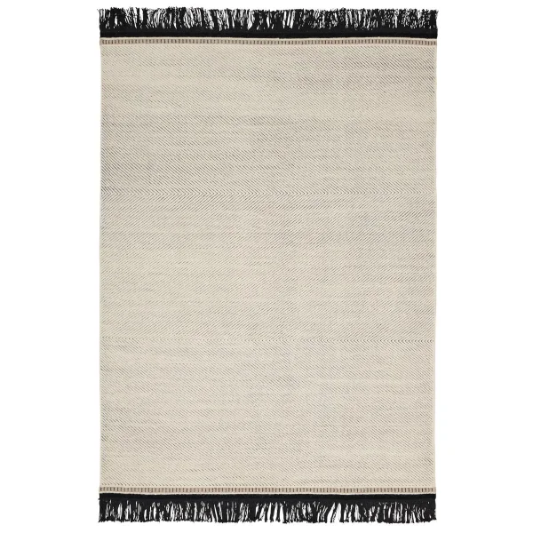 Linie Design Tapis en laine Fenja 170x240cm White