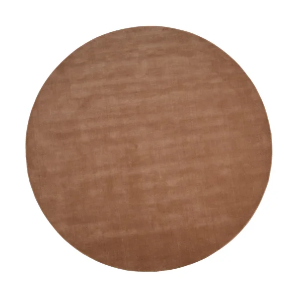 Linie Design Tapis en laine Halo Cloud rond Amber, Ø300 cm