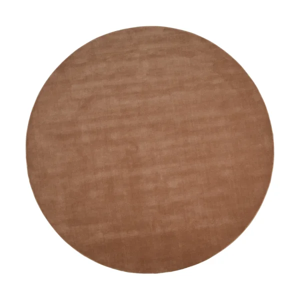 Linie Design Tapis en laine Halo Cloud rond Amber, Ø300 cm