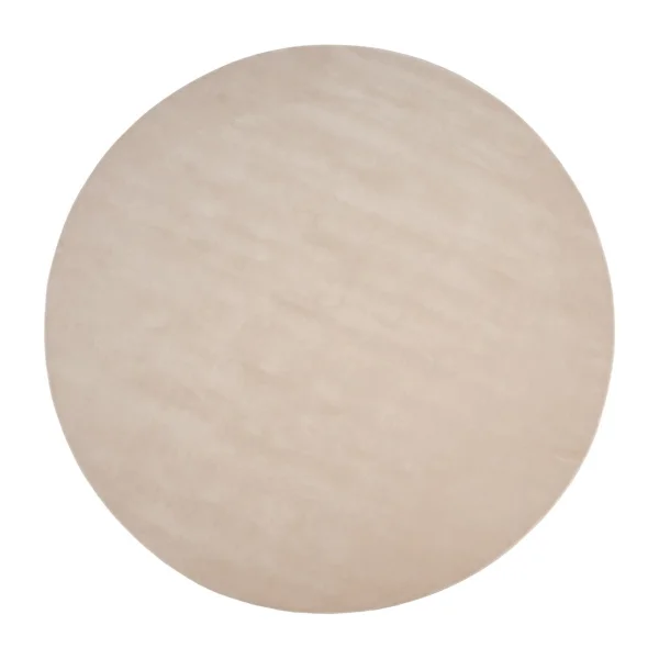 Linie Design Tapis en laine Halo Cloud rond Beige, Ø250 cm