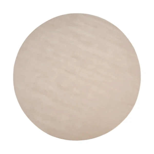 Linie Design Tapis en laine Halo Cloud rond Beige, Ø300 cm
