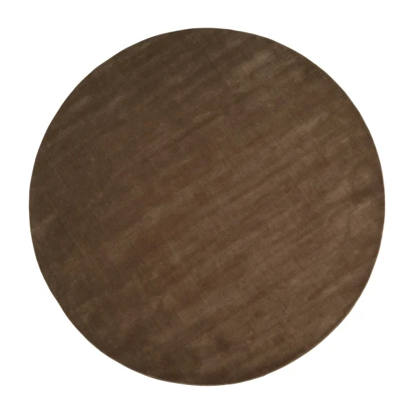 Linie Design Tapis en laine Halo Cloud rond Ø 250 cm Moss