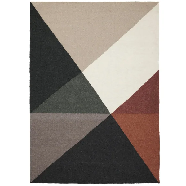 Linie Design Tapis en laine Metri 200x300cm Rust