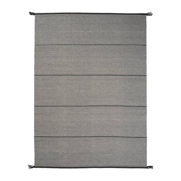 Linie Design Tapis en laine Vision Walk 140x200 cm Stone-grey