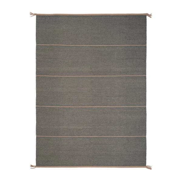 Linie Design Tapis en laine Vision Walk 170x240 cm Grey-rose