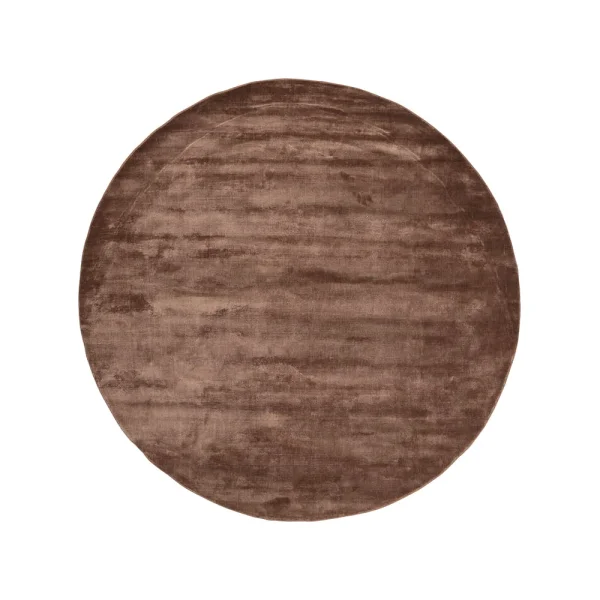 Linie Design Tapis Lucens rond amber