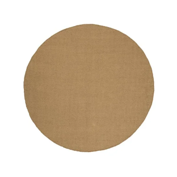 Linie Design Tapis Oksa rond Mustard, 250 cm