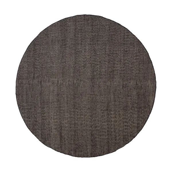 Linie Design Tapis rond Asko Black, Ø240 cm