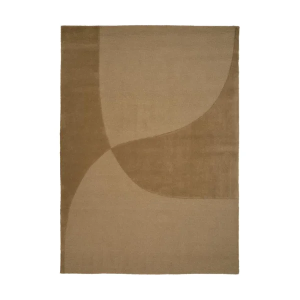 Linie Design Tapis Split Plains Mustard, 250x350 cm