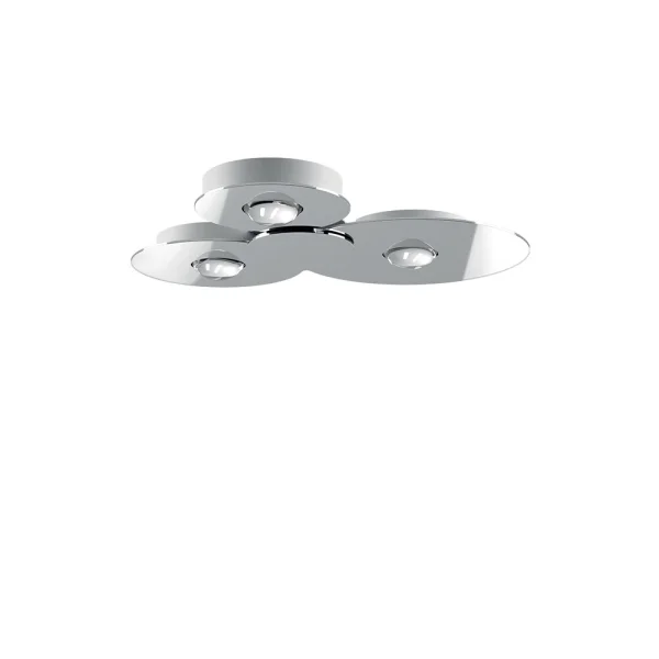 Lodes - Bugia Plafonnier Triple 2700K Chrome