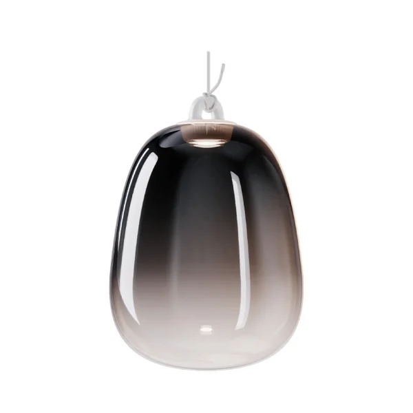 Lodes - Oblò Suspension Large 2700K Glossy Fumé/Blanc