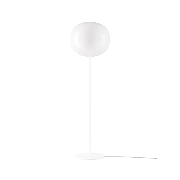 Lodes - Volum 42 Lampadaire Short Glossy Blanc