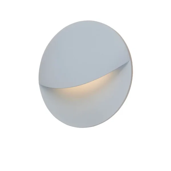 LOOM DESIGN - Applique murale Smiley IP65 Matt White