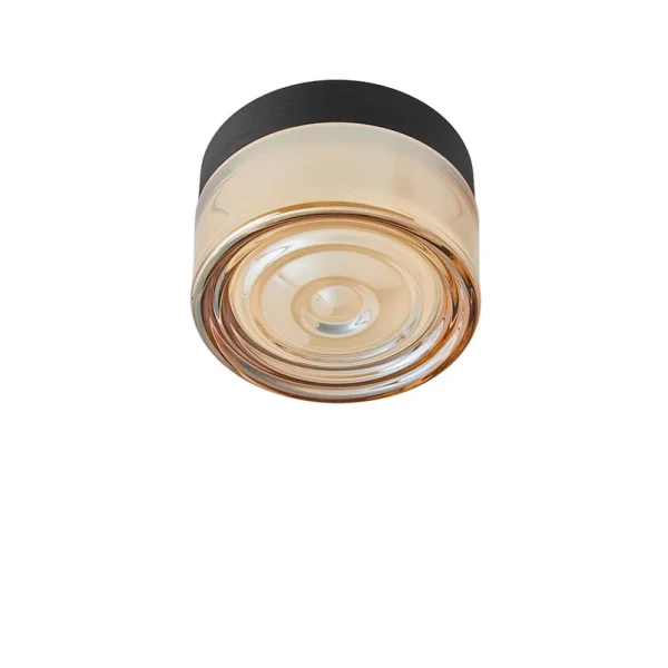 LOOM DESIGN - Applique murale/plafonnier Otto Wave IP65 Amber