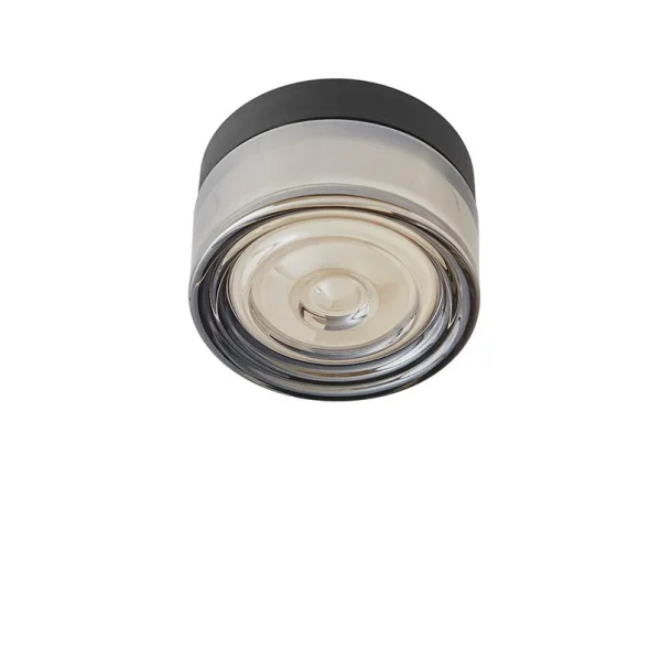LOOM DESIGN - Applique murale/plafonnier Otto Wave IP65 Smoked