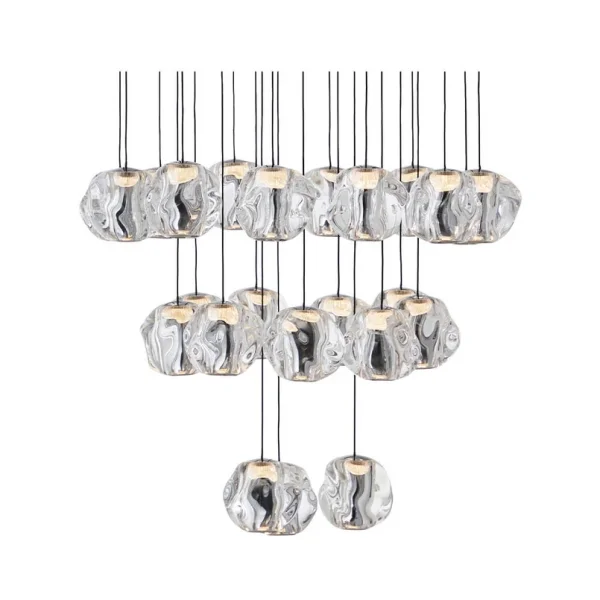 LOOM DESIGN - Ice Ball 24 Suspension Matt Black/Chrome