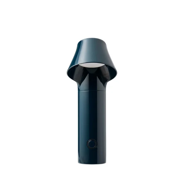 LOOM DESIGN - Lampe à poser portable Willow Midnight Green