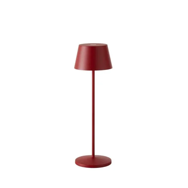 LOOM DESIGN - Modi Portable Lampe de Table Ruby Red