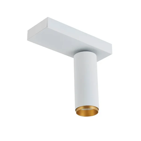 LOOM DESIGN - Plafonnier X-Beam simple blanc/doré
