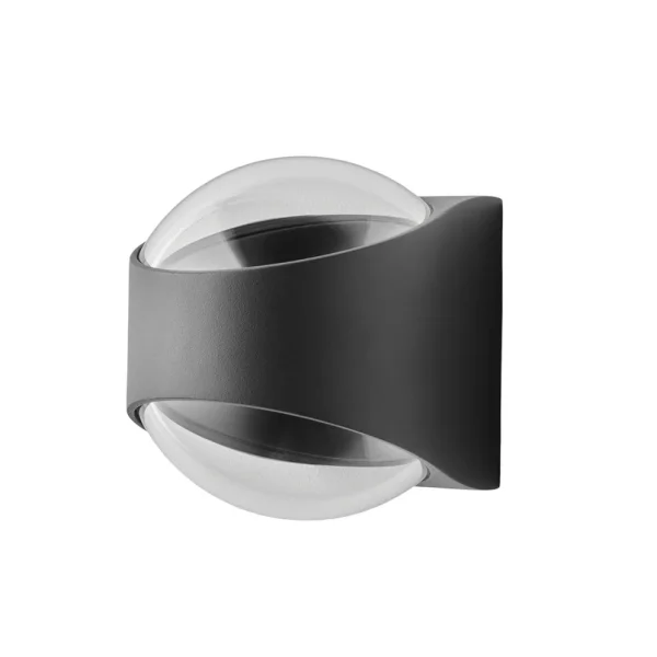 LOOM DESIGN - Saga applique d'extérieur up/down noir