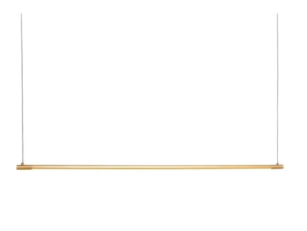 LOOM DESIGN - Suspension Straw 150 dorée