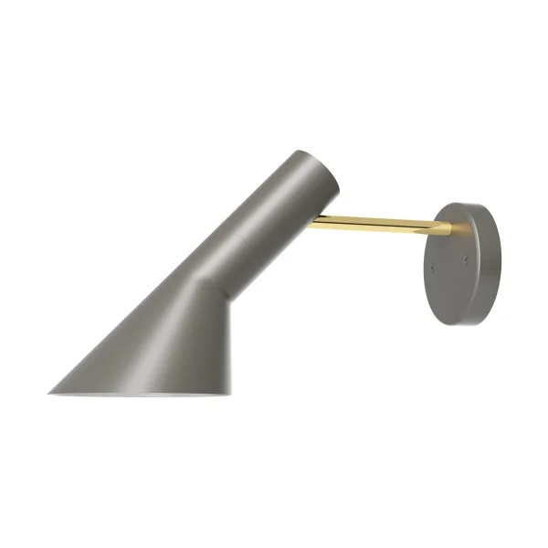Louis Poulsen Applique murale AJ installation fixe sans interrupteur Brass-warm grey