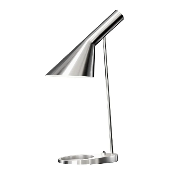 Louis Poulsen Lampe de table AJ Acier inoxydable poli