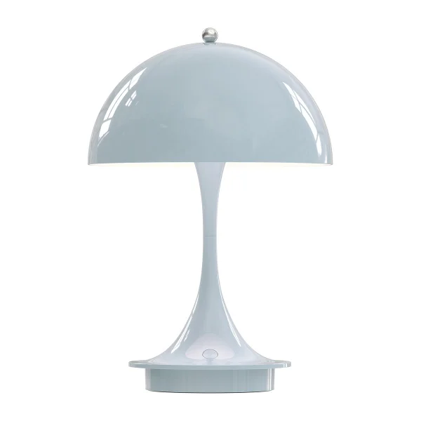 Louis Poulsen Lampe de table Panthella 160 Portable Bleu clair