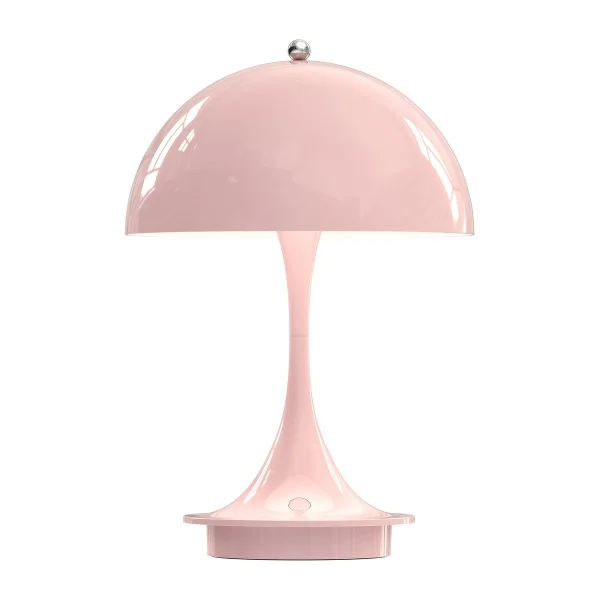 Louis Poulsen Lampe de table Panthella 160 Portable Rose clair