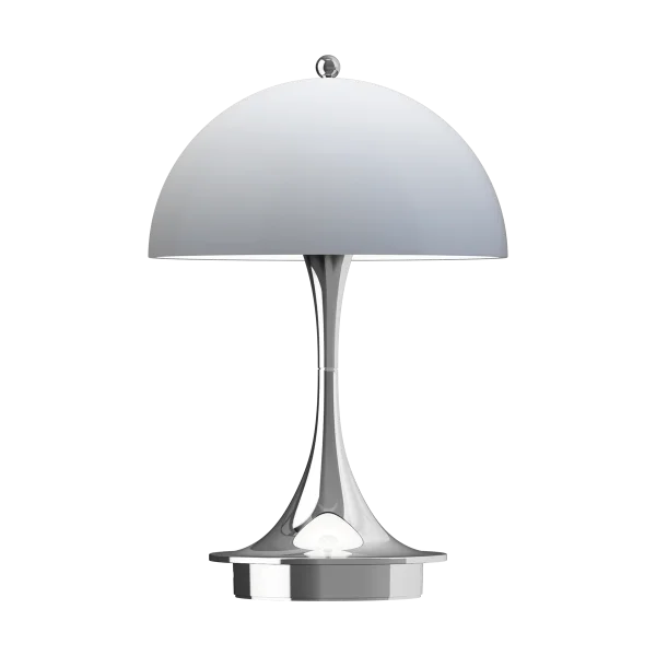 Louis Poulsen Lampe de table Panthella 160 Portable v3 Chrome opal grey