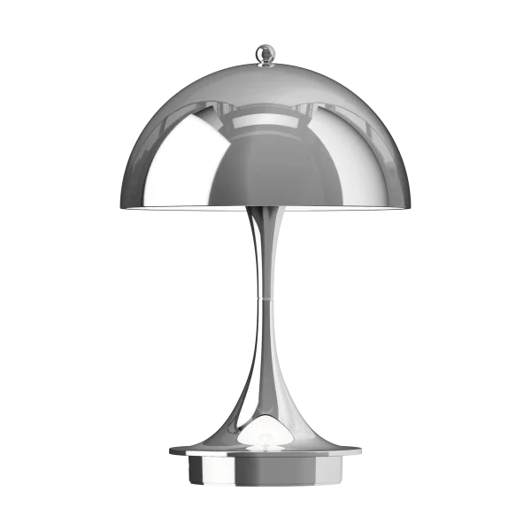 Louis Poulsen Lampe de table Panthella 160 Portable v3 High lustre chrome plated