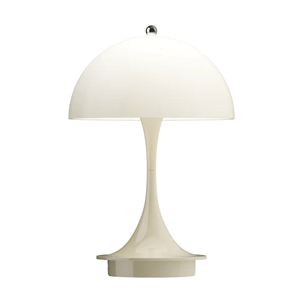 Louis Poulsen Lampe de table Panthella 160 Portable v3 Opal beige