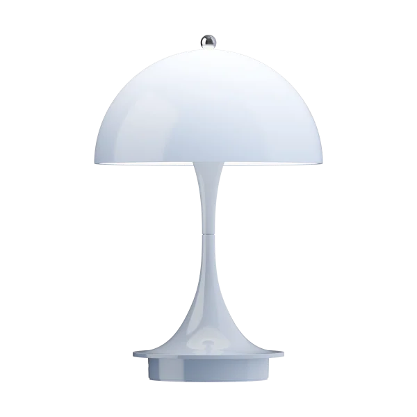 Louis Poulsen Lampe de table Panthella 160 Portable v3 Opal pale blue