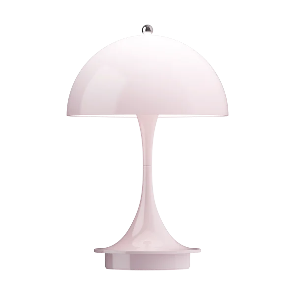 Louis Poulsen Lampe de table Panthella 160 Portable v3 Opal pale rose