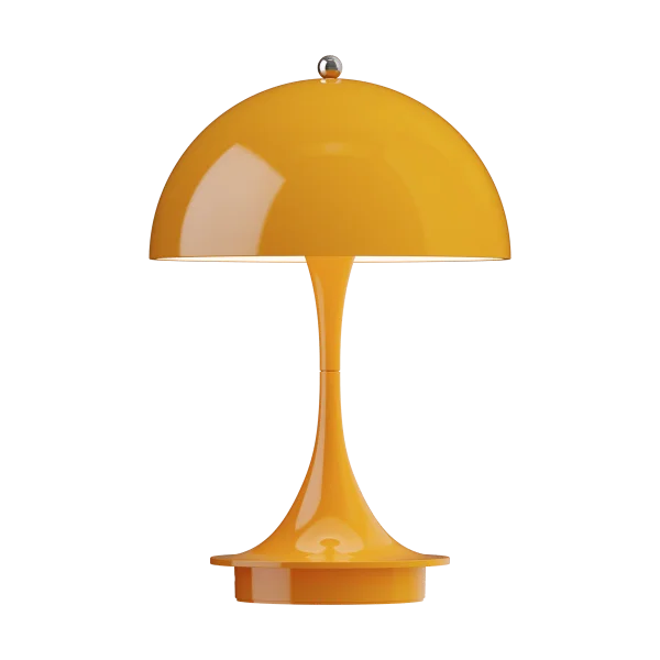 Louis Poulsen Lampe de table Panthella 160 Portable v3 Opaque orange