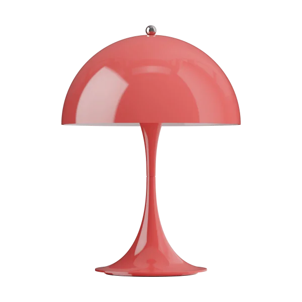 Louis Poulsen Lampe de table Panthella 250 Portable Opaque coral