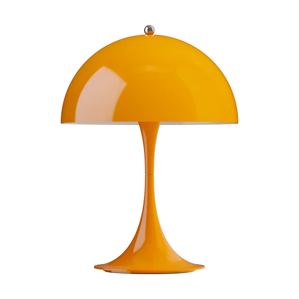 Louis Poulsen Lampe de table Panthella 250 Portable Opaque orange