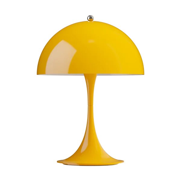 Louis Poulsen Lampe de table Panthella 250 Portable Opaque yellow