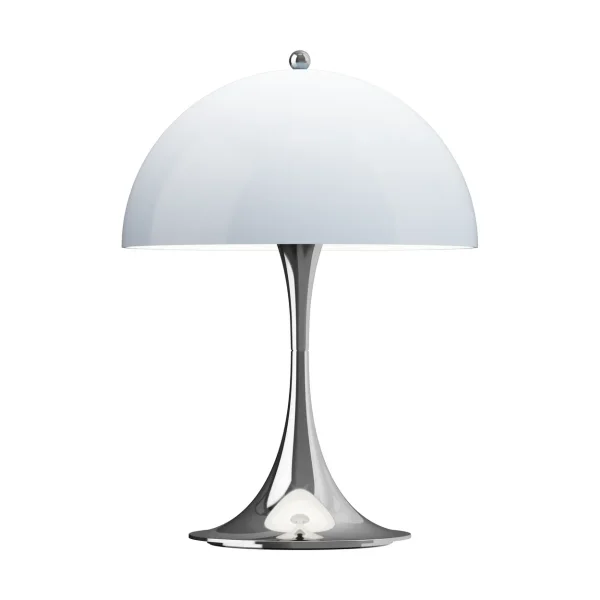 Louis Poulsen Lampe de table Panthella 250 Portable V3 Chrome opal blue grey