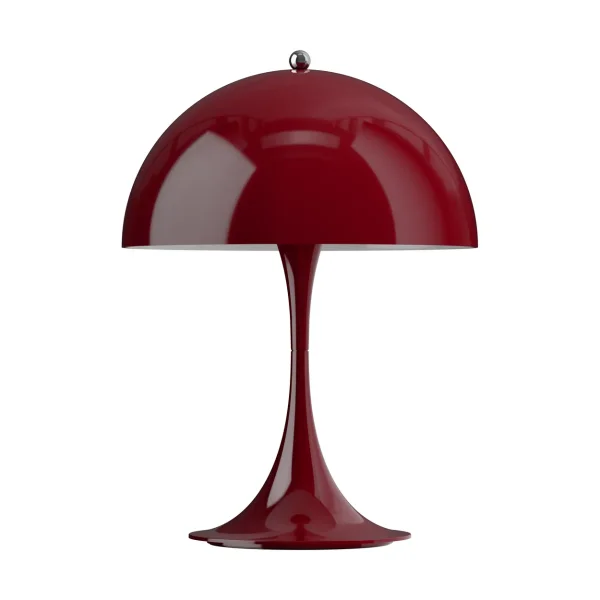 Louis Poulsen Lampe de table Panthella 250 Portable V3 Opaque burgundy