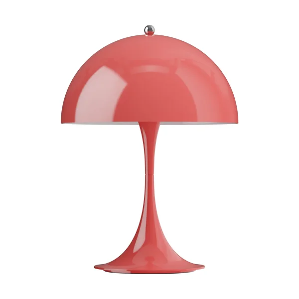 Louis Poulsen Lampe de table Panthella 250 Portable V3 Opaque coral