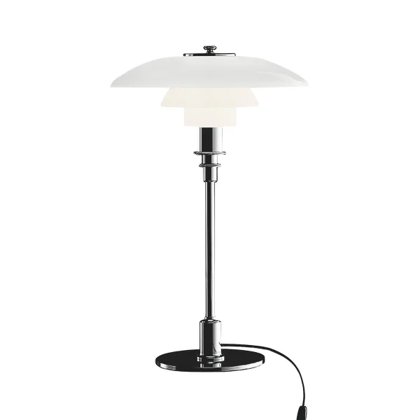 Louis Poulsen Lampe de table PH 3/2 Chrome