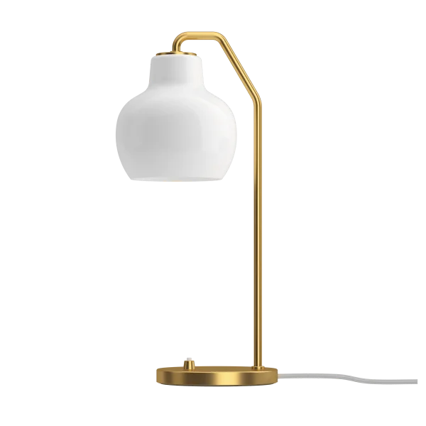Louis Poulsen Lampe de table VL Ring Crown Ø15 cm Laiton-verre opale