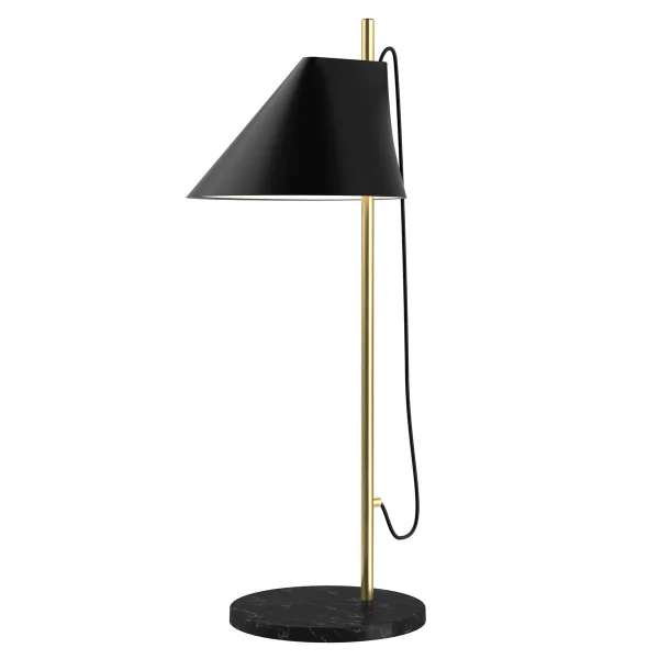 Louis Poulsen Lampe de table Yuh Noir-Laiton