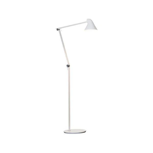 Louis Poulsen Lampe sur pied NJP Blanc, LED, 3000k