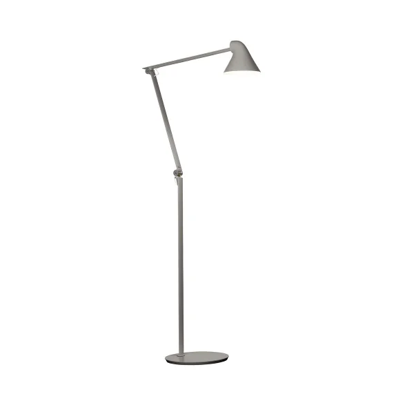 Louis Poulsen Lampe sur pied NJP Gris clair, LED, 3000k