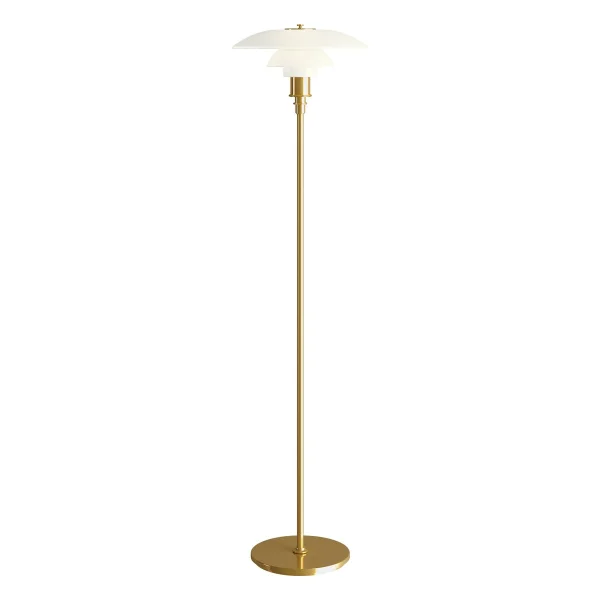 Louis Poulsen Lampe sur pied PH 3½-2½ Laiton