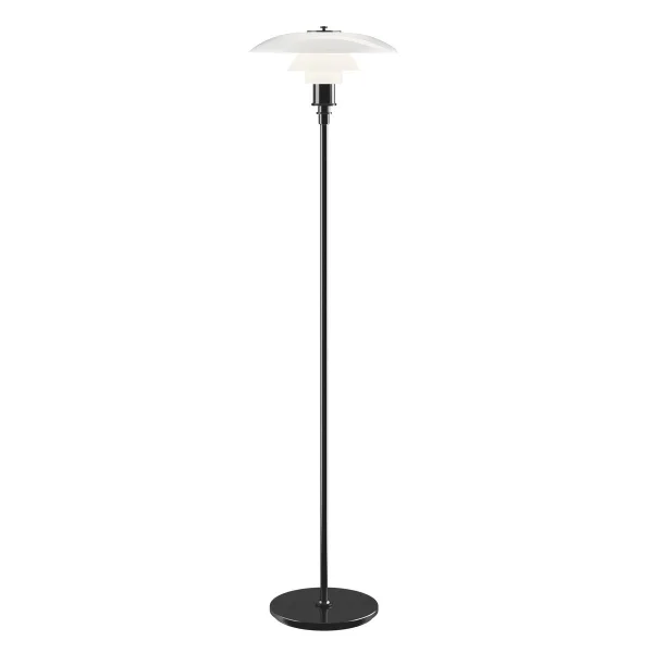 Louis Poulsen Lampe sur pied PH 3½-2½ Noir